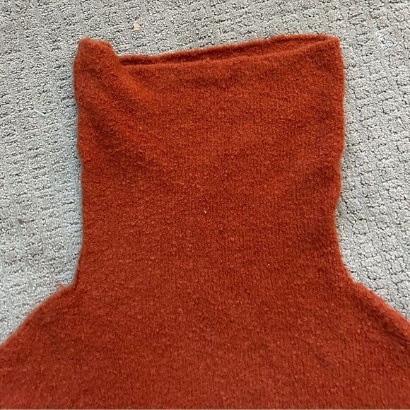 Free People Stormy Cowl Neck Sweater in Terracotta - Picture 8 of 13